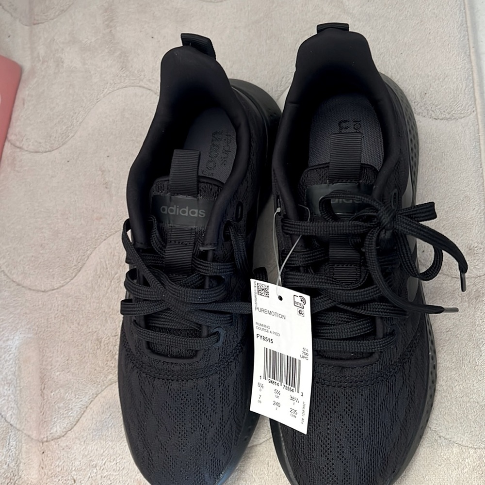 adidas Women's Puremotion Running Shoe size 7 Black